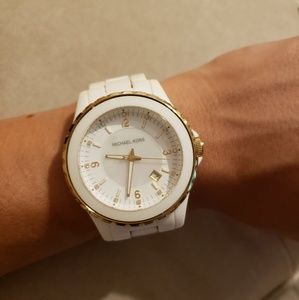 Michael Kors white watch